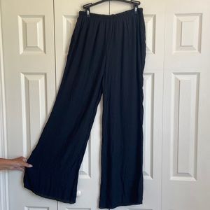 Black Swimsuit Cover Up Pants